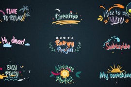 Colorful Lyric titles #2 [Davinci Resolve] 48418778