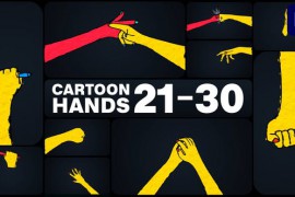 Cartoon Hands for Premiere Pro 50874306