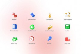 Fitness - Flat Icons 46765553