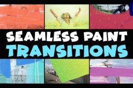 Seamless Paint Transitions | Premiere Pro MOGRT 47936983