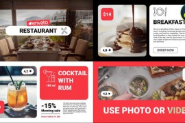 Modern Restaurant Food Menu for DaVinci Resolve 51208577
