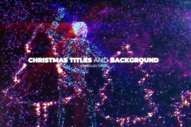 Particles and Creative Christmas Opener 49605997