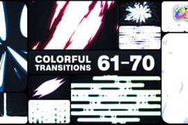 Colorful Transitions for FCPX 51722312