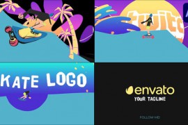 Skate Logo Opener for After Effects 50838771