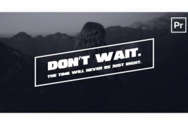 Smooth Text Animation for Premiere Pro 45875928