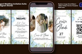 Elegant Wedding Invitation Suite 44038016