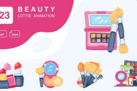 Beauty Animated Icons | After Effects 