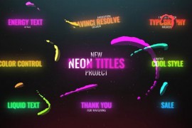 Neon Liquid Titles 31018681