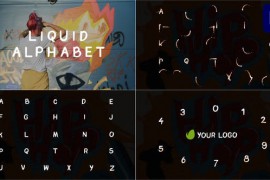 Liquid Alphabet for Premiere Pro 47206777
