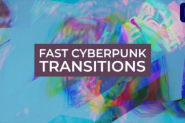 Fast Cyberpunk Transitions for Premiere Pro 46118996