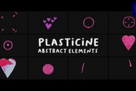 Plasticine Abstract Elements | Premiere Pro MOGRT 52689682