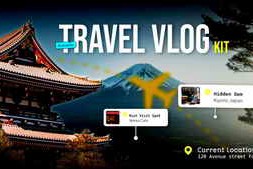 Free Download:Travel Vlog Kit 64086206