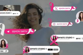 Breast Cancer Awareness Month Youtube Pack - Morgt 48538325