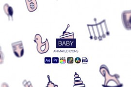 Baby Animated Icons 44950518