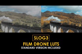 Slog3 Film Drone and Standard Color LUTs 51105325