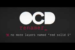 Free Download:Aescripts – OCD Renamer v1.1.6b
