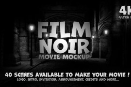 Film Noir - Movie Mockup 36133271