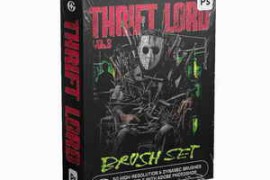 Free Download:GFXWRLD – Thrift Lord Brush Set (Vol. 2)