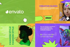Artistic Abstract Slideshow for FCPX 47394458