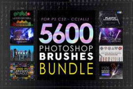 Creative Market – 5600 Photoshop Brushes Mega Bundle