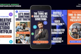 Creative Agency Instagram Stories MOGRT 47553173