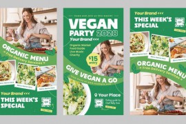 Restaurant Vertical Video Template 43426821