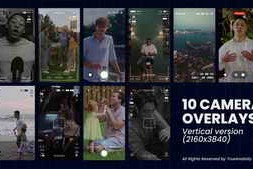 Free Download:10 Vertical Camera Overlays Pack 59619168