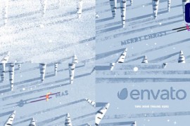 Winter Forest Ski Logo | Premiere Pro MOGRT 50027774