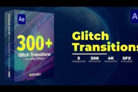300 Glitch Transitions 46762527