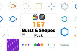 Burst & Shapes Pack For Final Cut Pro X 48857941
