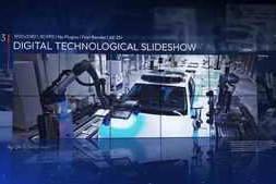 Free Download:Digital Technological Slideshow 60840856