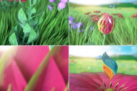 Spring/Nature Petals Blossom Flower Logo 44456258