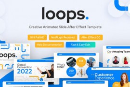 Loops Creative Multipurpose Video Display After Effect Template 43396001