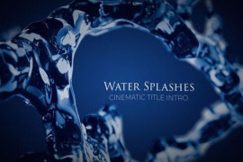 Water Splashes Cinematic Intro 50715112