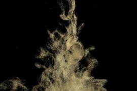 Golden Glitter Swirl 34988889