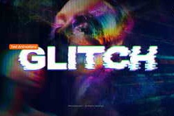 Free Download:Glitch Text Animations 63216257