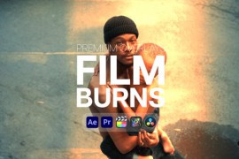 Premium Overlays Film Burn 51326240