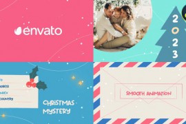Christmas And New Year Greeting Cards | DaVinci Resolve 42462610