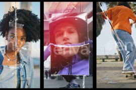 Vertical Ripped Paper Transitions | MOGRT 51410216