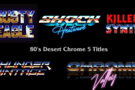 80s Desert Chrome 5 Titles 39195205