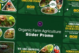 Organic Farm Agriculture Slider Promo MOGRT 46116792