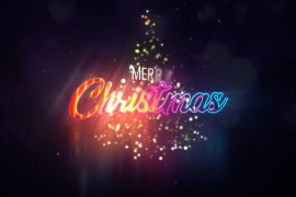 Merry Christmas Logo Opener 49726293