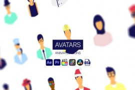Avatars Animated Icons 44950485