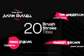 Brush Stroke Titles 47181251