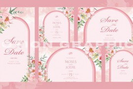 Hamburg Wedding Invitation | Mogrt 51768894