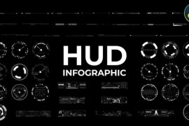 HUD Infographic for DaVinci Resolve 52493861