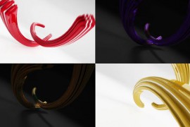 Creative 3D Lines Logo Reveals 43936159