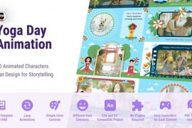 Meditation Yoga Day Course Promo MOGRT Premiere Pro 52681350