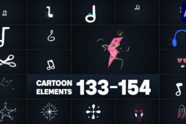 Cartoon Elements for After Effects 48453664