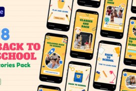 Back To School Stories Pack For After Effects 43887980